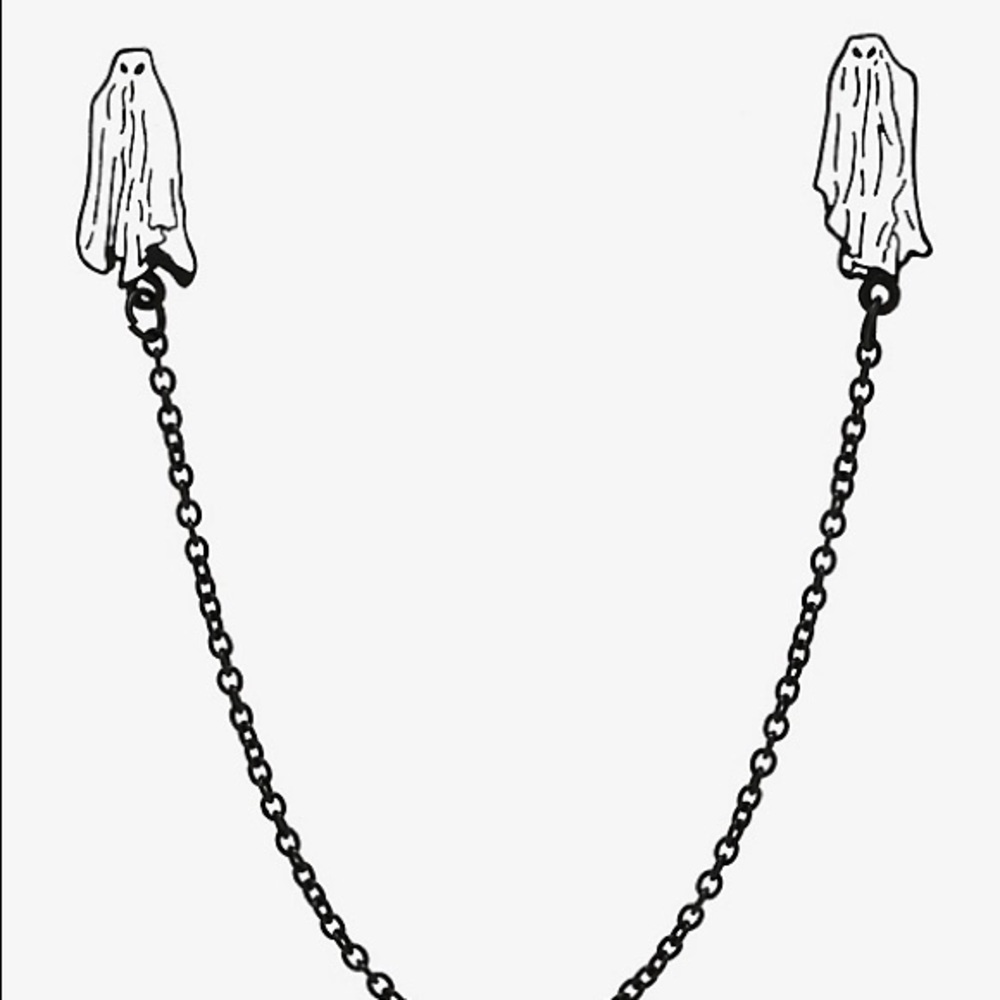Beetlejuice Ghost Collar Pins